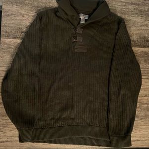 DULUTH Brigadier Shawl Collar Sweater Men’s Size 3XLT XXXLT